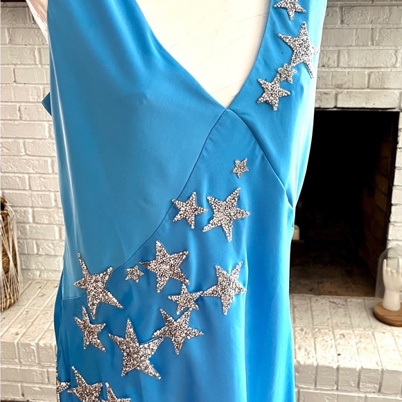 ERAS TOUR Taylor Swift Custom Satin Dress with Stars Miss Americana -ERAS Tour - Picture 2 of 8